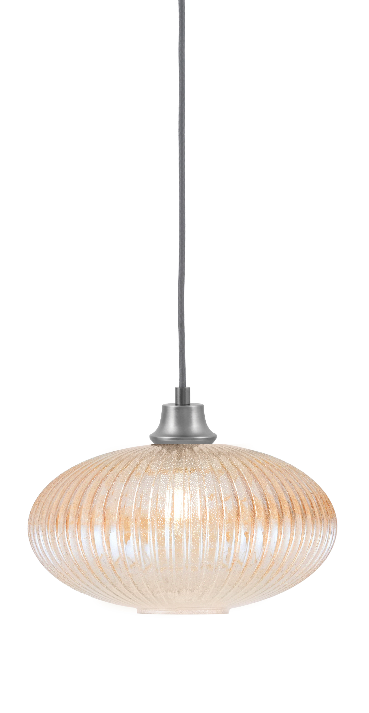 Amber Micro Bubble Ribbed