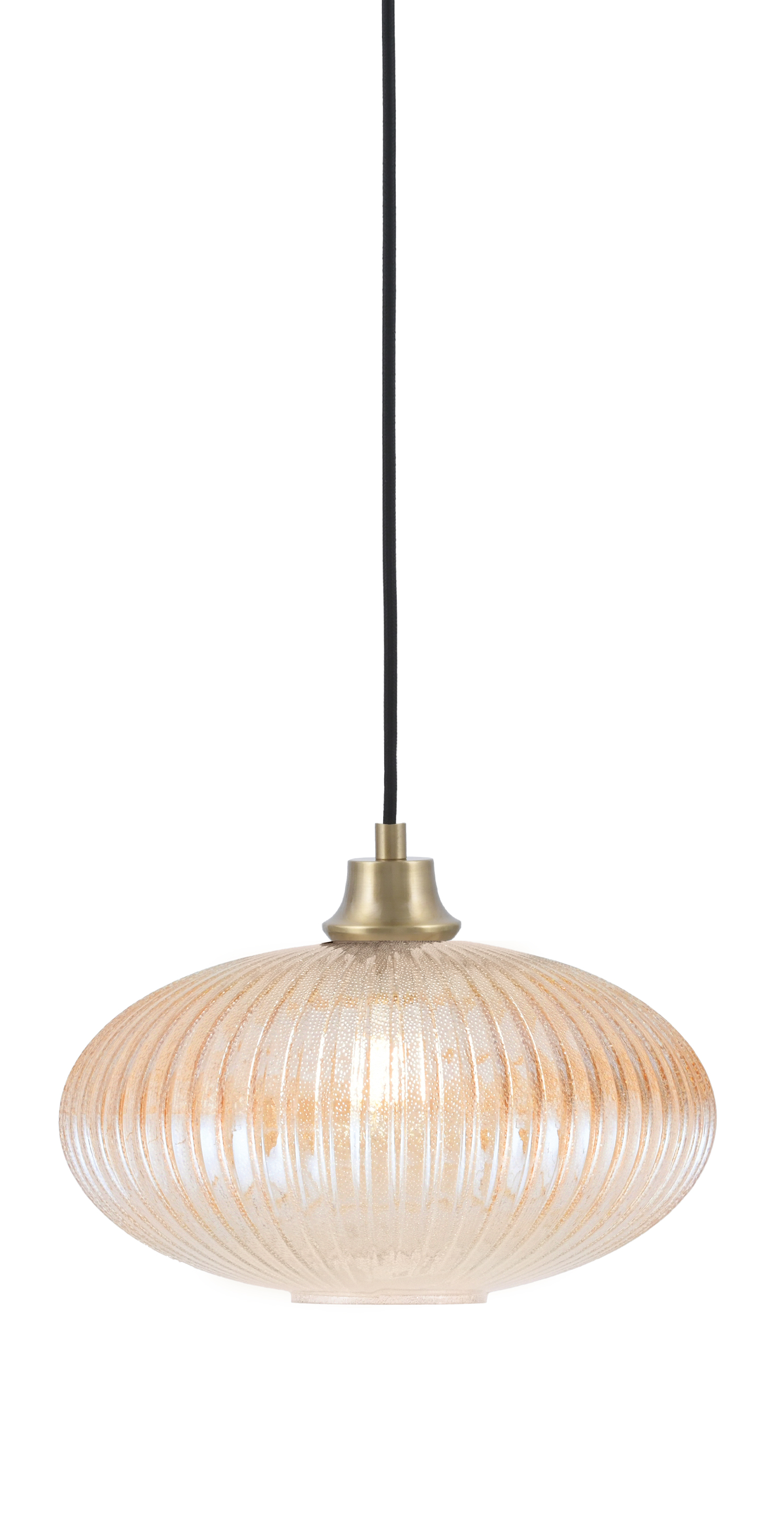 Amber Micro Bubble Ribbed