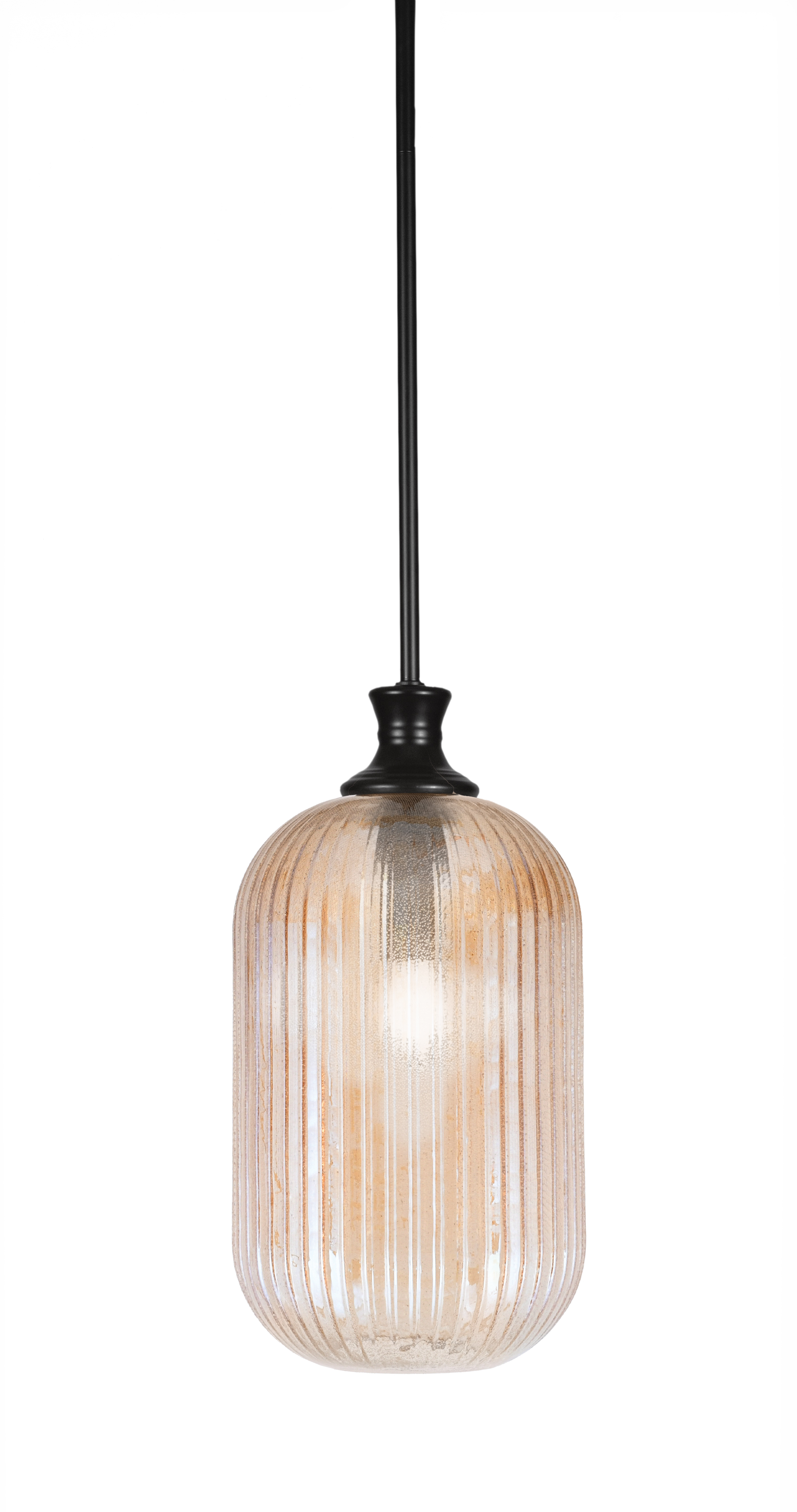 Amber Micro Bubble Ribbed